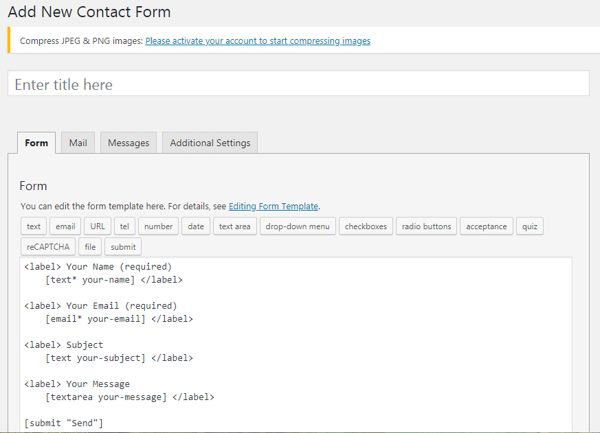 Cara Mudah Membuat Formulir Kontak Website dengan Contact Form 7
